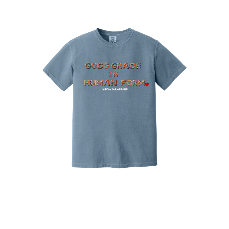 God's Grace In Human Form T-Shirt- FLORAL