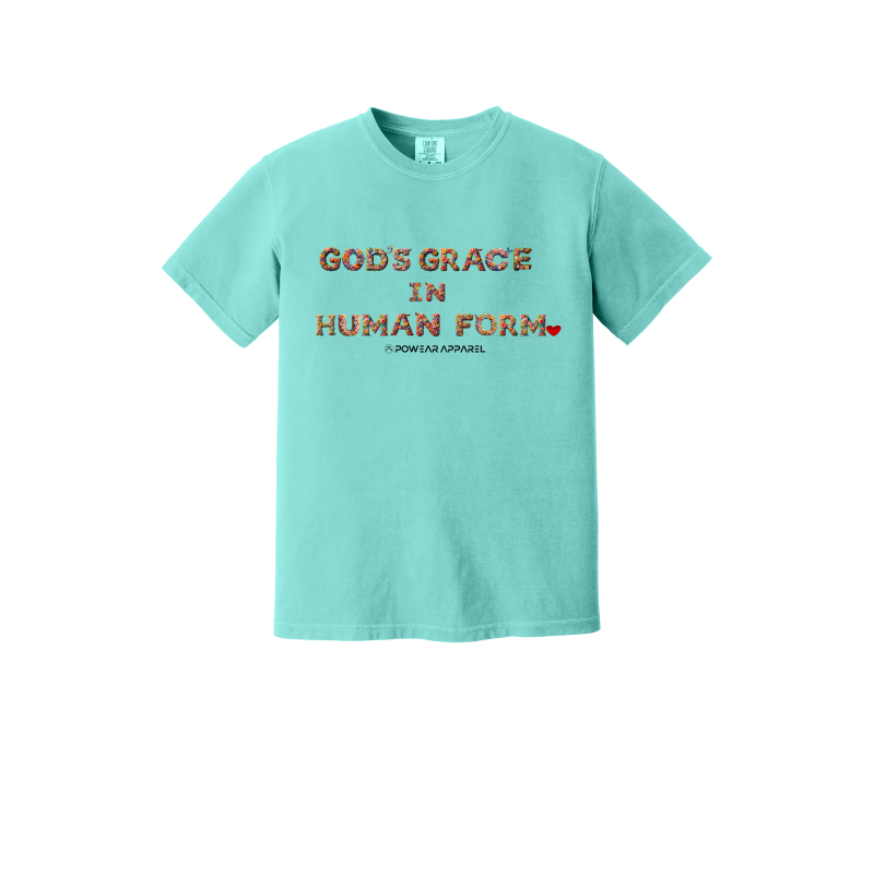 God's Grace In Human Form T-Shirt- FLORAL