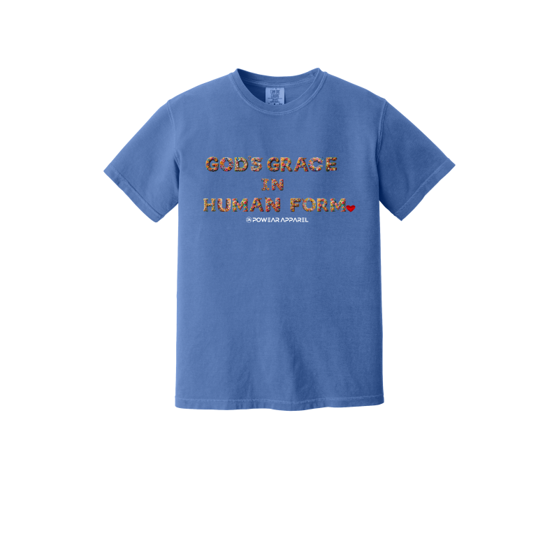 God's Grace In Human Form T-Shirt- FLORAL
