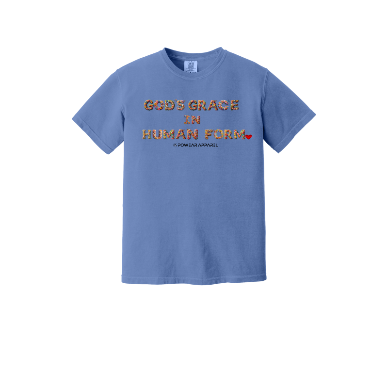 God's Grace In Human Form T-Shirt- FLORAL