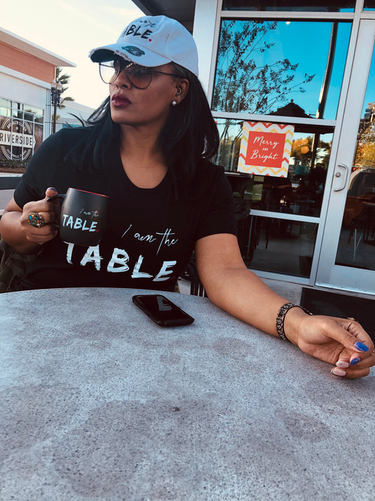 I Am The Table Distressed Hat